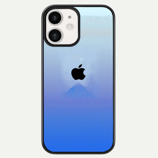 Gradient Apple Vibe Glass Case For iPhone 12 Mini by Custom World