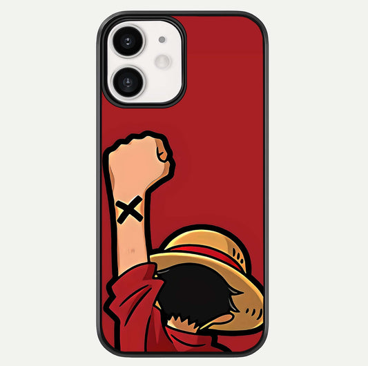 Luffy X Spirit Glass Case For iPhone 12 Mini by Custom World