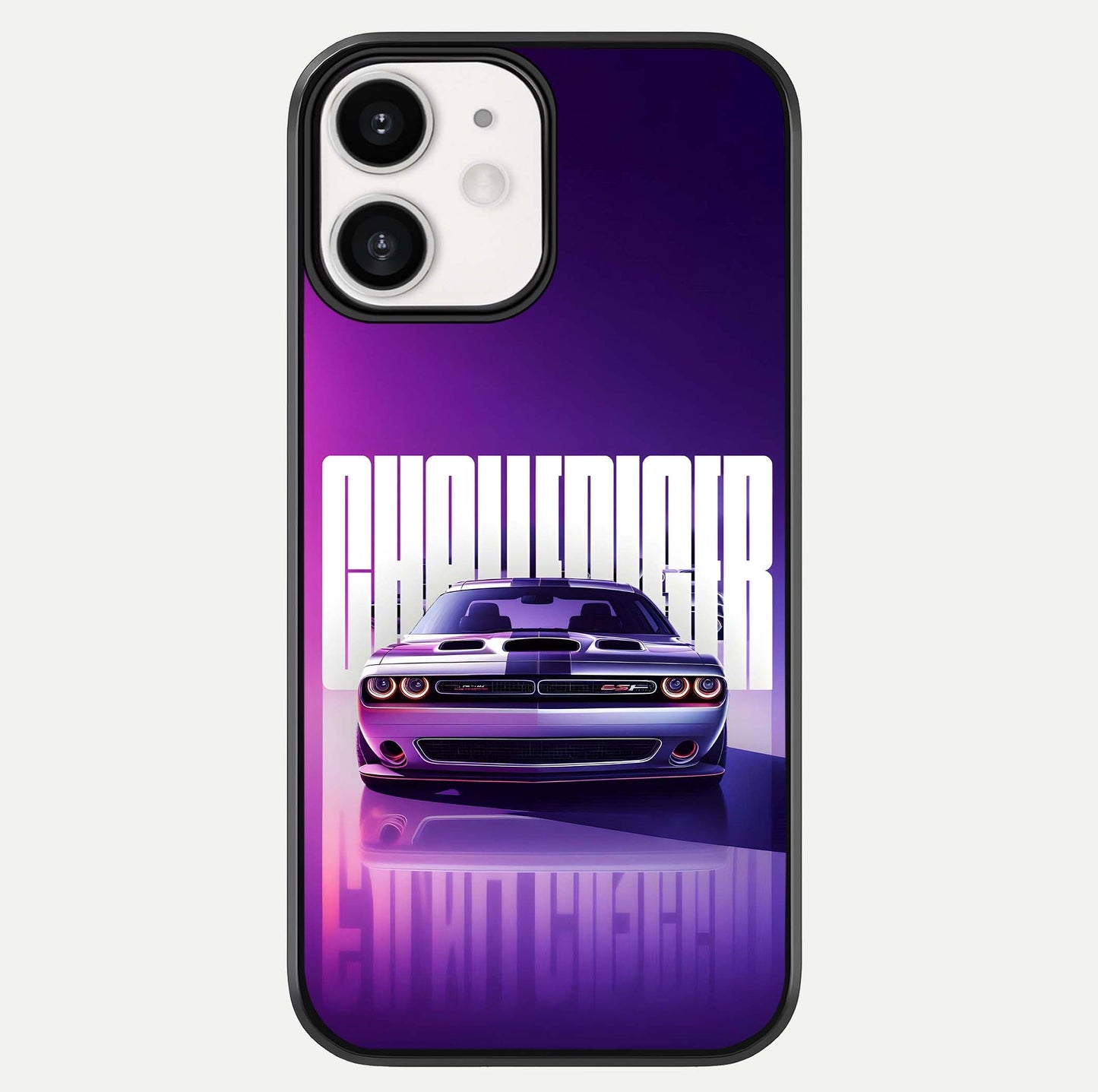Midnight Muscle Ride Glass Case For iPhone 12 Mini by Custom World