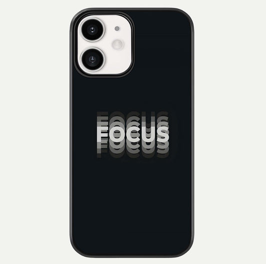 Mono Focus Vision Glass Case For iPhone 12 Mini by Custom World