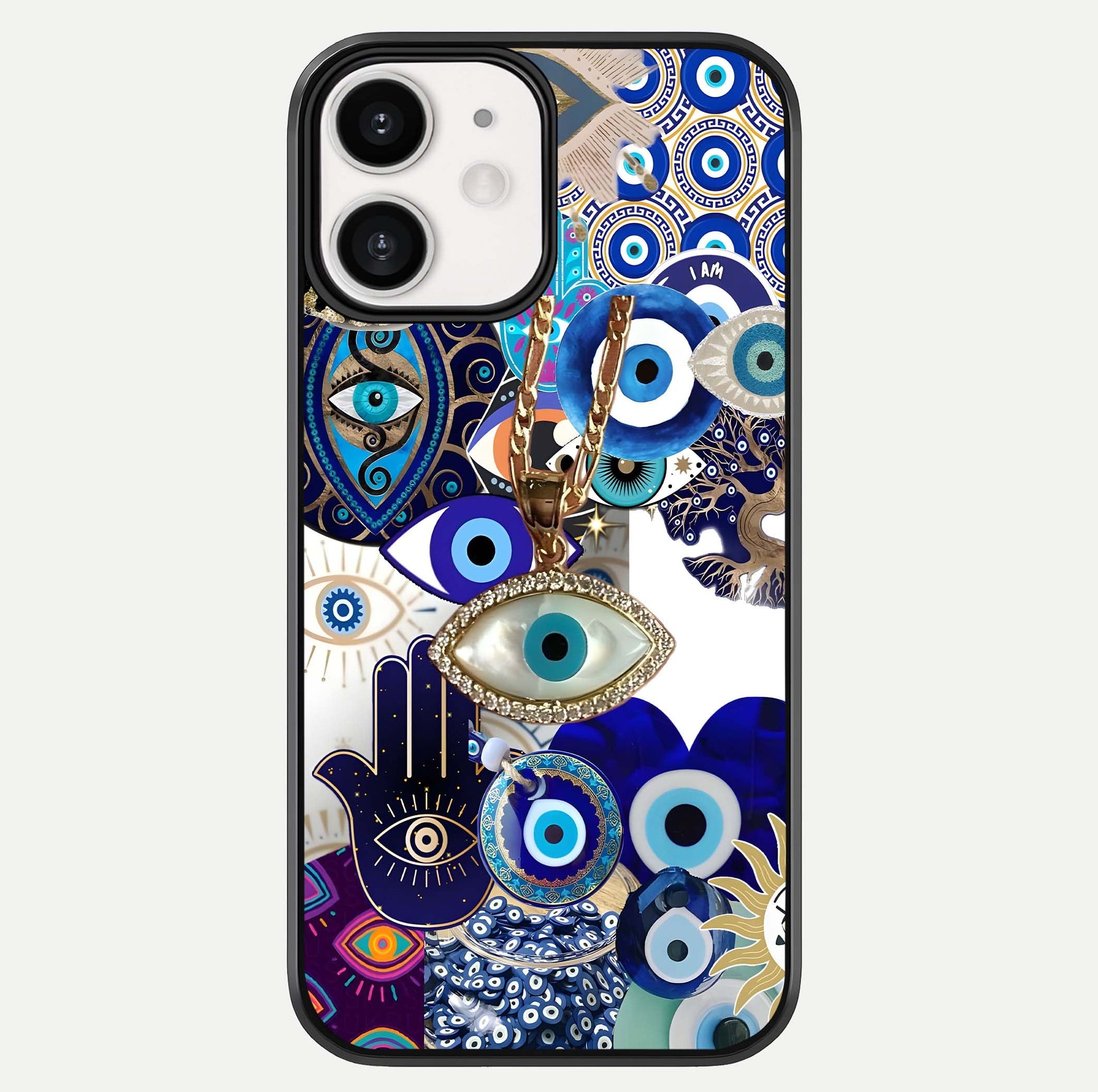 Mystic Charm Eye Glass Case For iPhone 12 Mini by Custom World