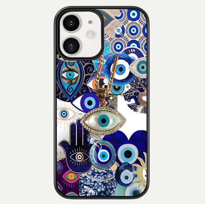Mystic Charm Eye Glass Case For iPhone 12 Mini by Custom World