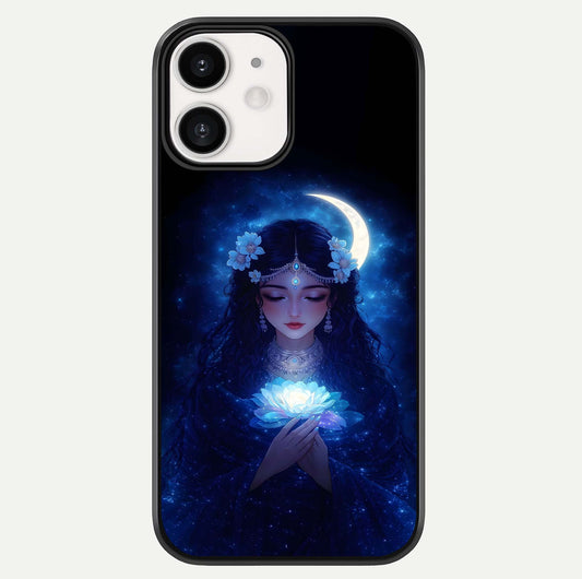 Mystic Moon Queen Glass Case For iPhone 12 Mini by Custom World