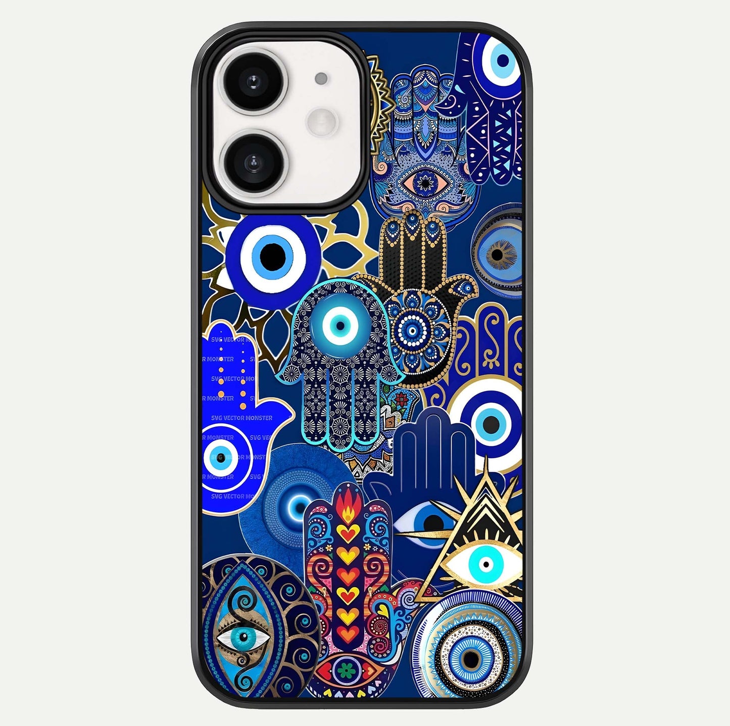 Mystic Palm Guard Glass Case For iPhone 12 Mini by Custom World