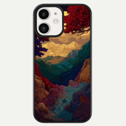 Mystic Valley Light Glass Case For iPhone 12 Mini by Custom World