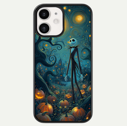 Pumpkin Moonlight Tale Glass Case For iPhone 12 Mini by Custom World