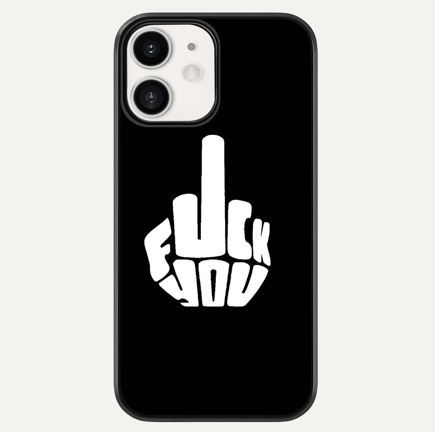 Rebel Mode On Glass Case For iPhone 12 Mini by Custom World