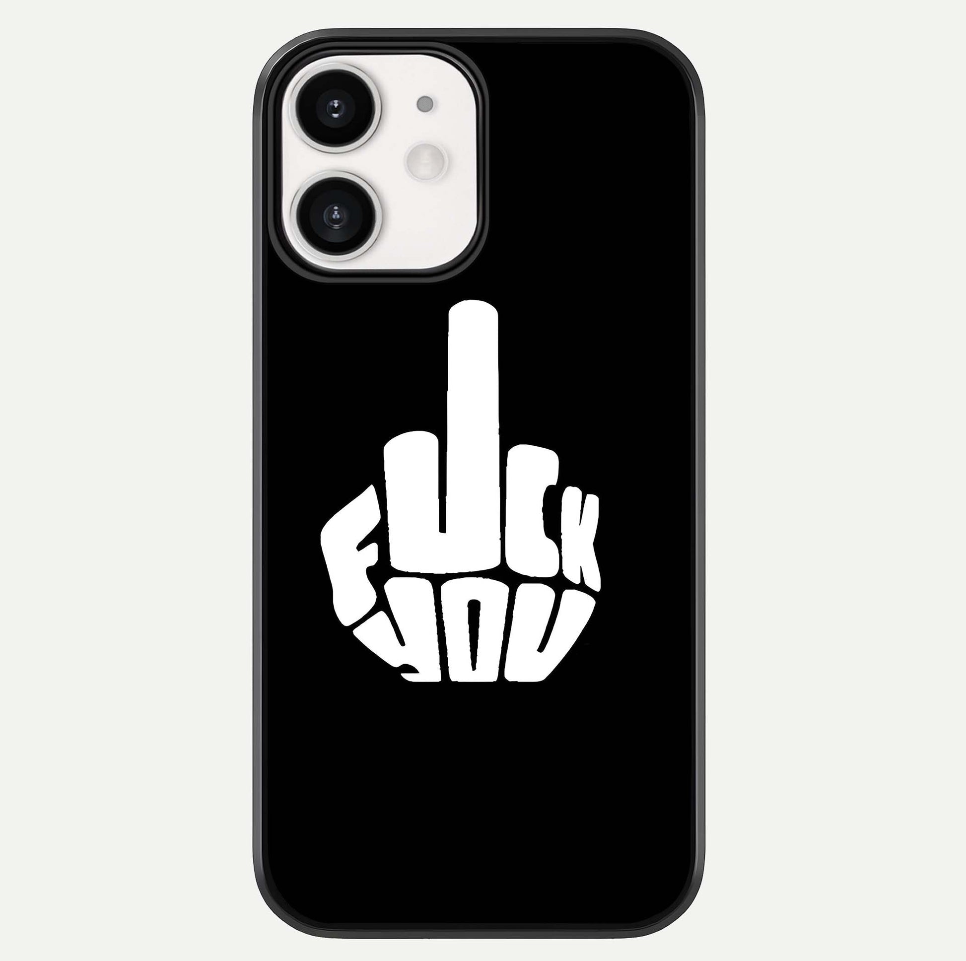 Rebel Mode On Glass Case For iPhone 12 Mini by Custom World