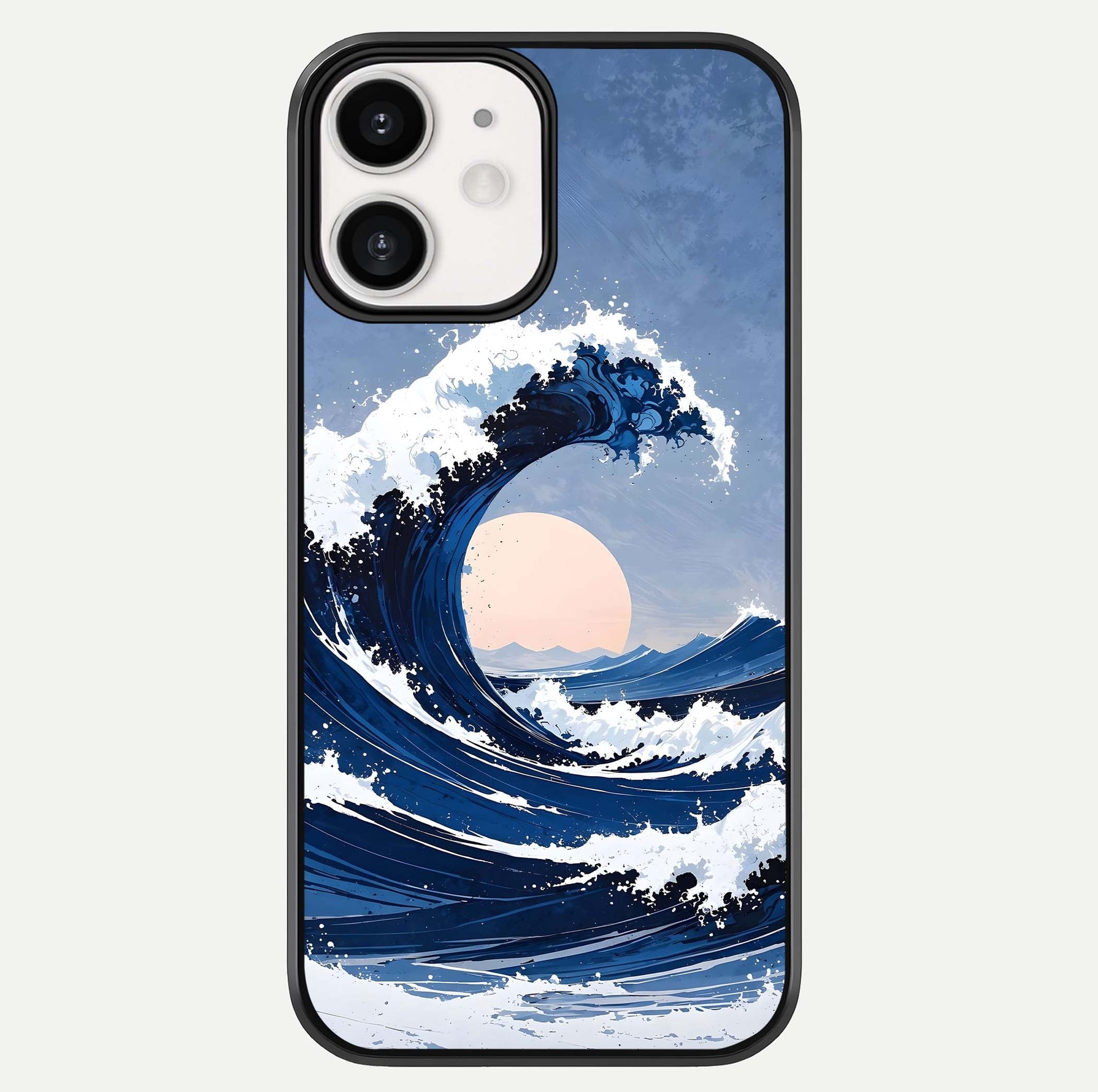 Rising Tide Power Glass Case For iPhone 12 Mini by Custom World
