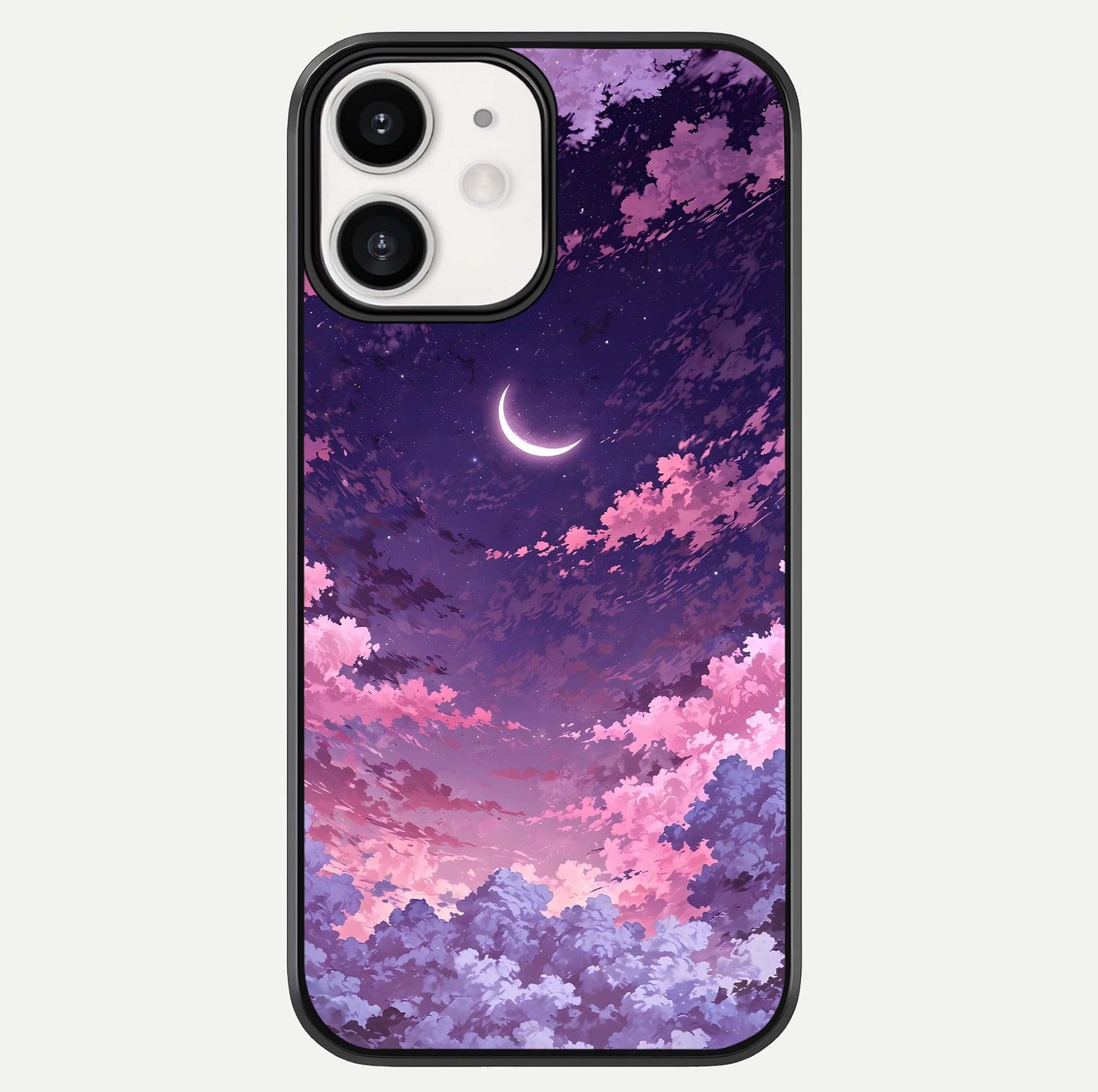 Sky Drift Clouds Glass Case For iPhone 12 Mini by Custom World