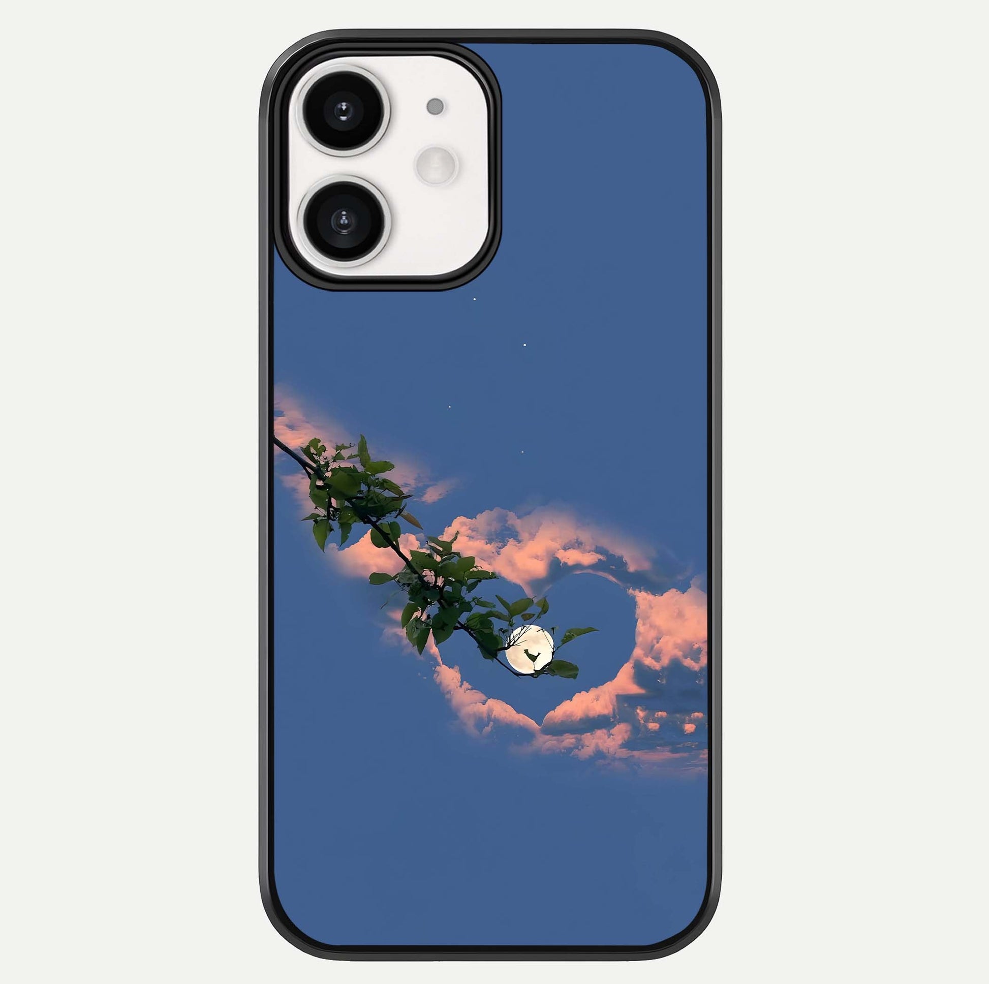 Sky Under Tree Glass Case For iPhone 12 Mini by Custom World
