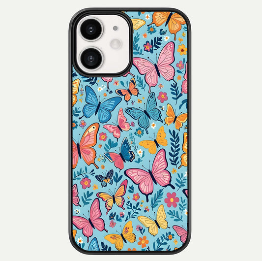 Spring Wing Garden Glass Case For iPhone 12 Mini by Custom World
