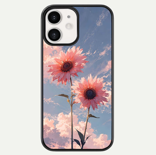 Sunlit Daisy Glow Glass Case For iPhone 12 Mini by Custom World