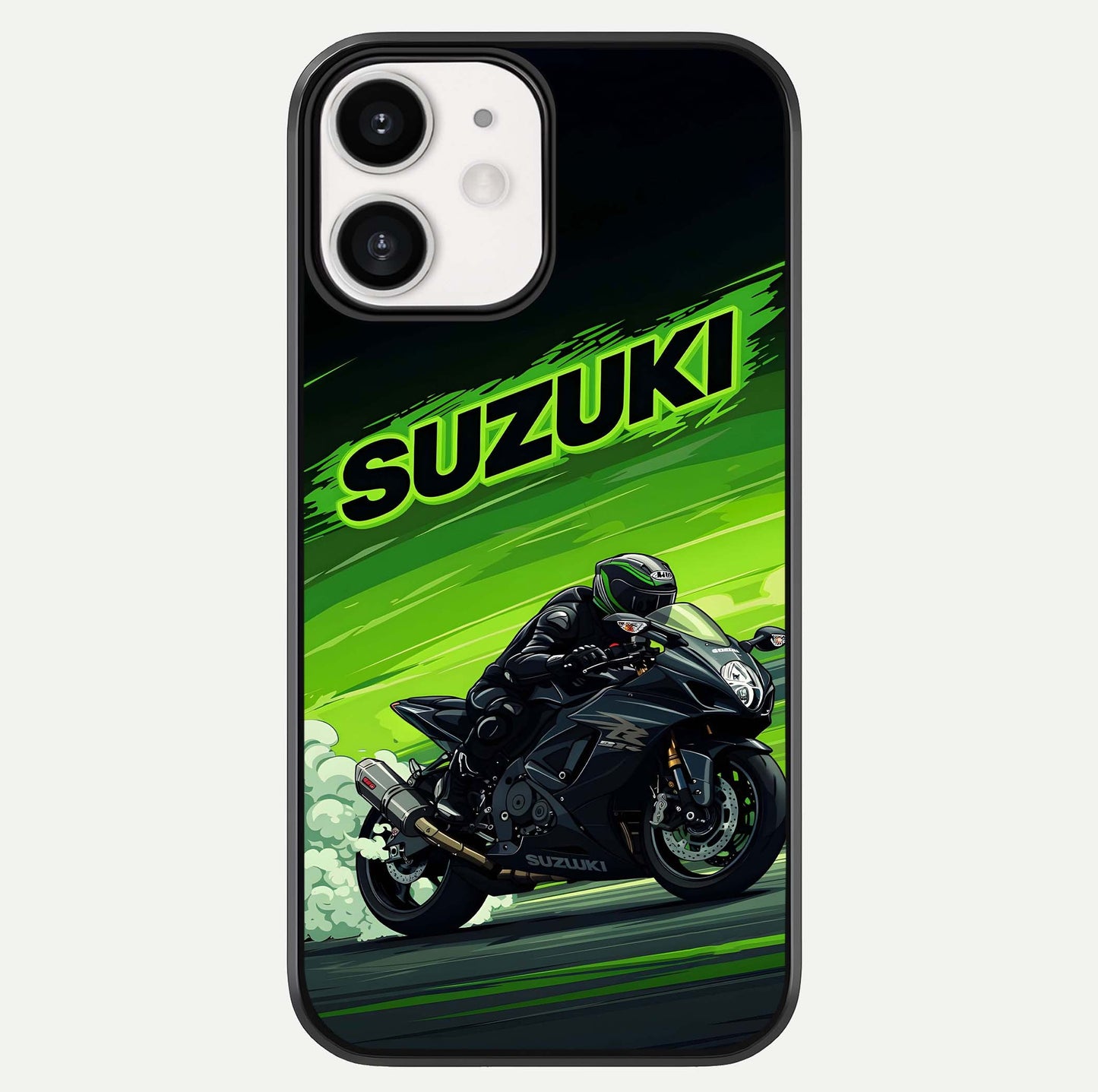 Suzuki Speed Beast Glass Case For iPhone 12 Mini by Custom World