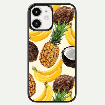 Tropical Fruit Mood Glass Case For iPhone 12 Mini by Custom World