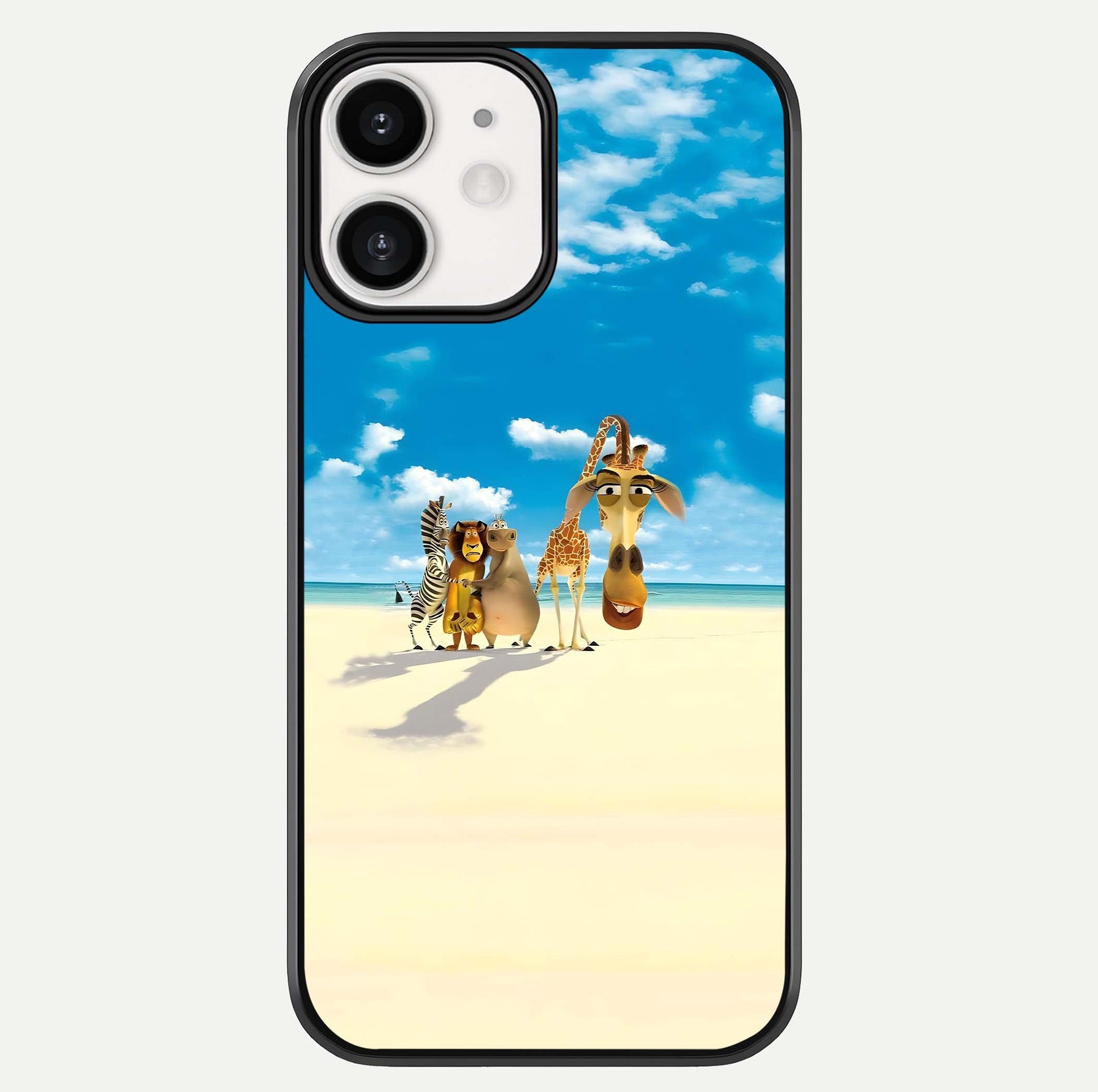 Tropical Fun Squad Glass Case For iPhone 12 Mini by Custom World