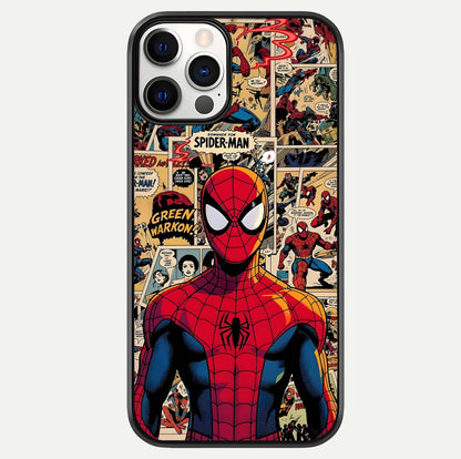 Aesthetic Spider Glass Case For iPhone 16 Pro by Custom World