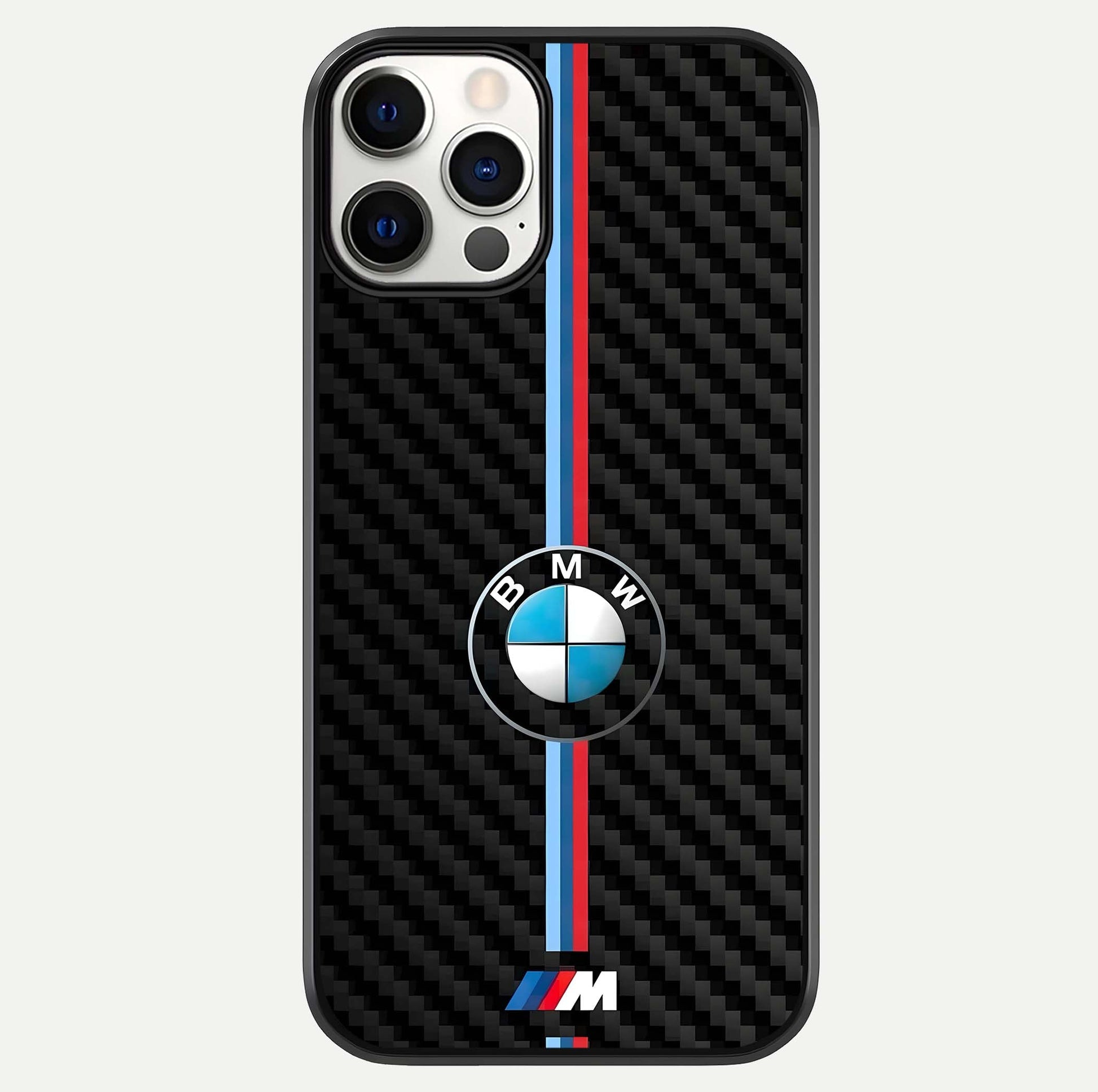 BMW Pattern Glass Case For iPhone 12 Pro by Custom World
