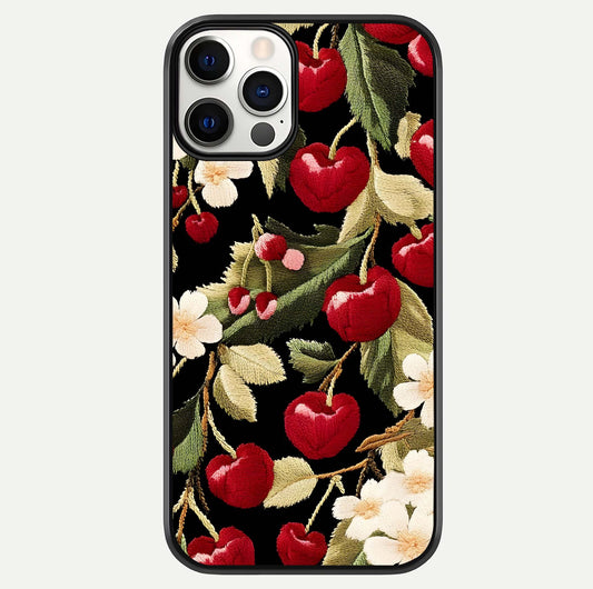 Bloom Thread Art Glass Case For iPhone 12 Pro by Custom World