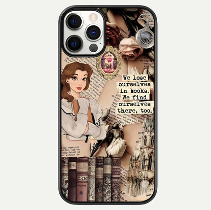 Bookish Dream World Glass Case For iPhone 12 Pro by Custom World