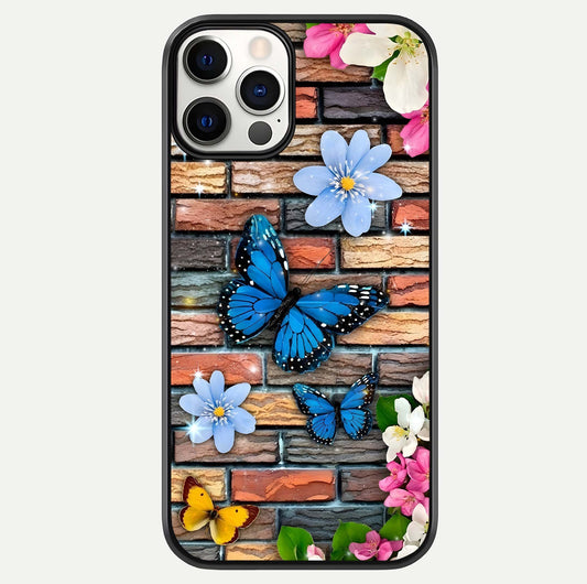Brick Bloom Flight Glass Case For iPhone 12 Pro by Custom World
