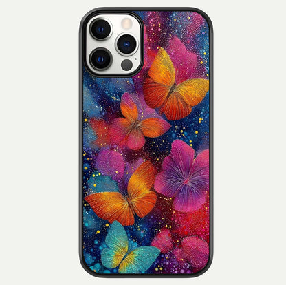 Butterfly Dream Mist Glass Case For iPhone 12 Pro by Custom World