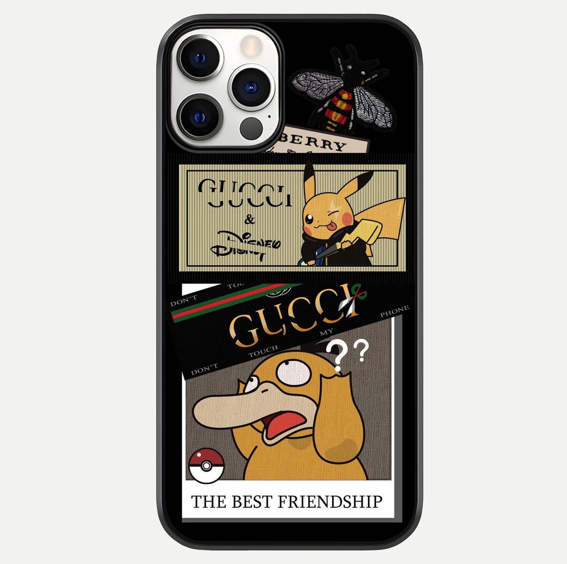 Cartoon Brand Play Mashup Glass Case For iPhone 12 Pro by Custom World