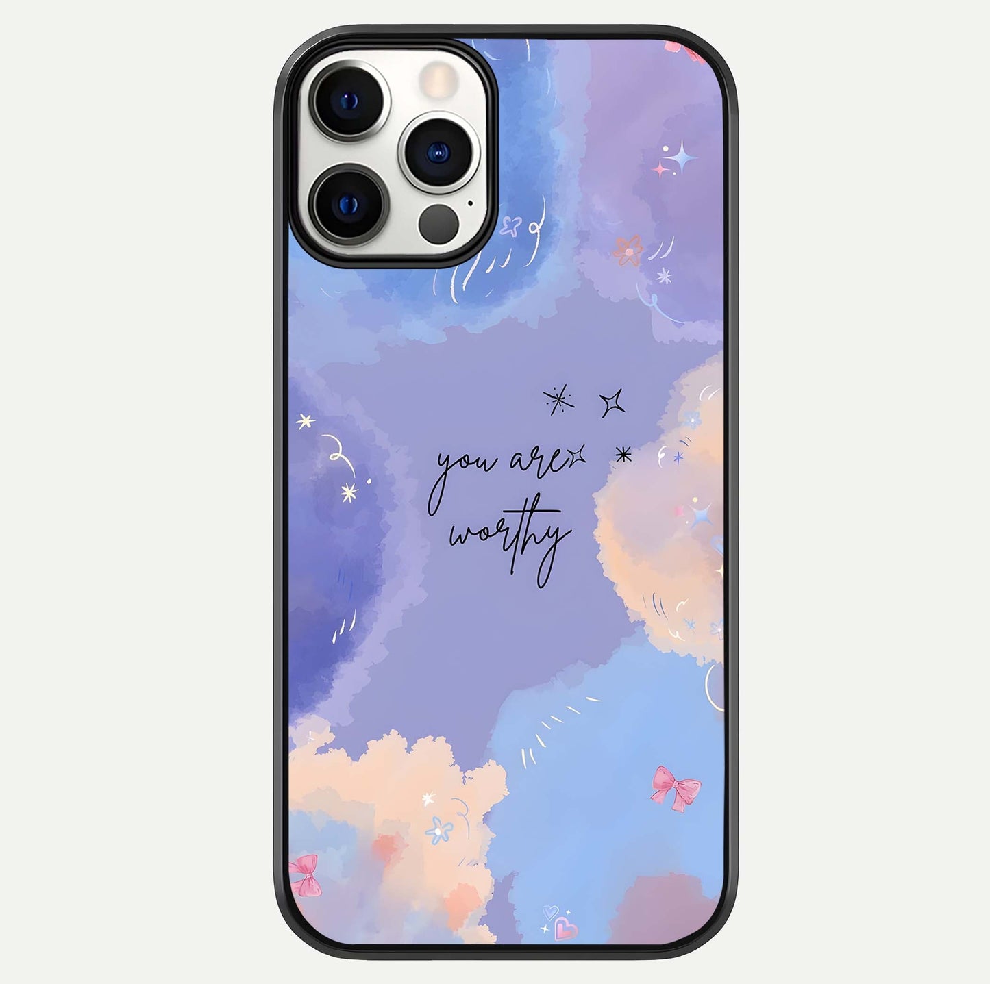Celestial Cloud Magic Glass Case For iPhone 12 Pro by Custom World