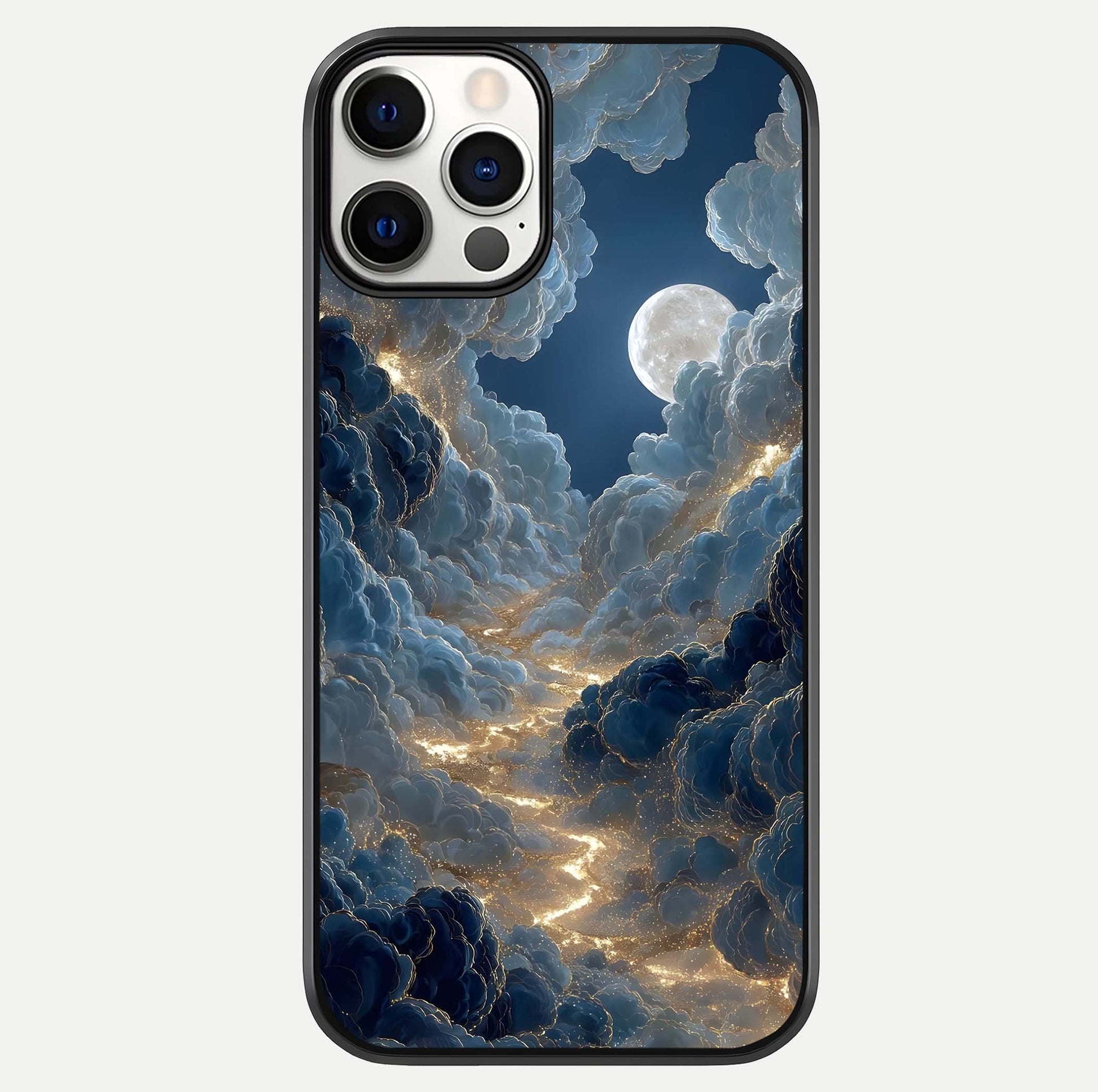 Celestial Cloud Road Glass Case For iPhone 12 Pro by Custom World