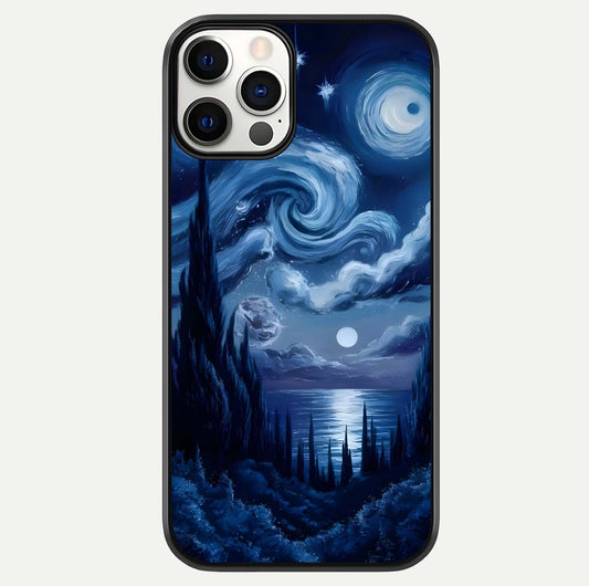 Celestial Dream Van Gogh Glass Case For iPhone 12 Pro by Custom World