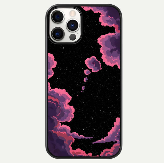 Cosmic Cloud Journey Glass Case For iPhone 12 Pro by Custom World
