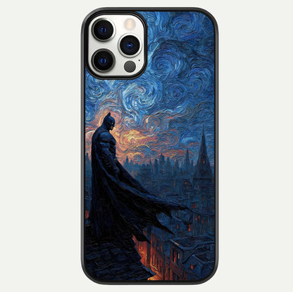 Dark Knight Dusk Glass Case For iPhone 12 Pro by Custom World
