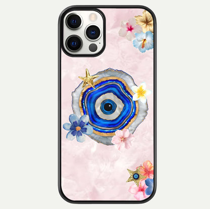 Divine Aura Bloom Glass Case For iPhone 12 Pro by Custom World