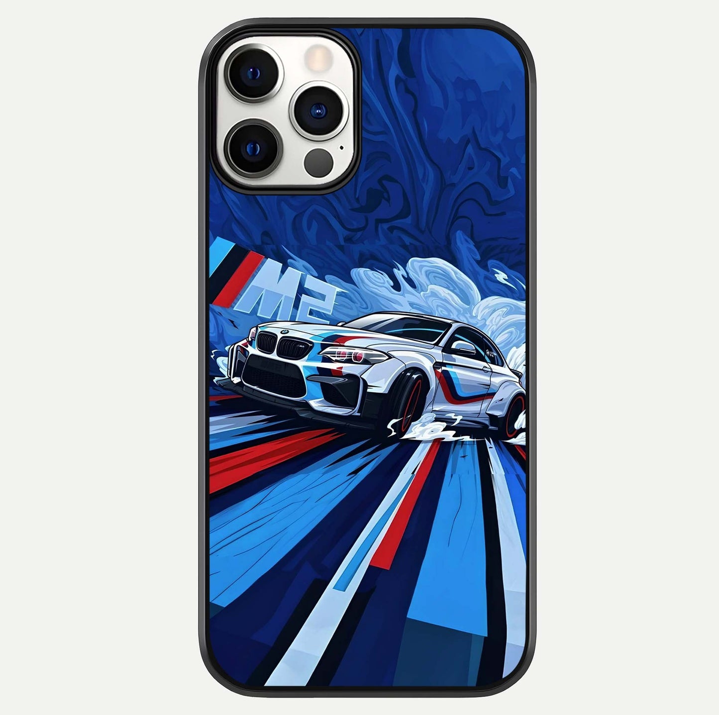 Drift Power Rush Glass Case For iPhone 12 Pro by Custom World