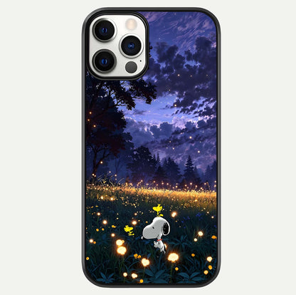 Firefly Meadow Magic Glass Case For iPhone 12 Pro by Custom World