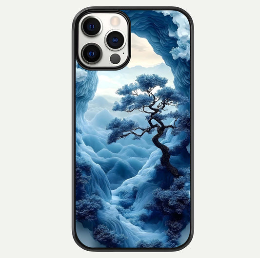 Frozen Serenity Gate Glass Case For iPhone 12 Pro by Custom World