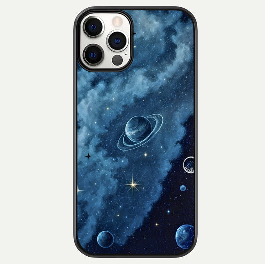 Galaxy Dream Space Glass Case For iPhone 12 Pro by Custom World