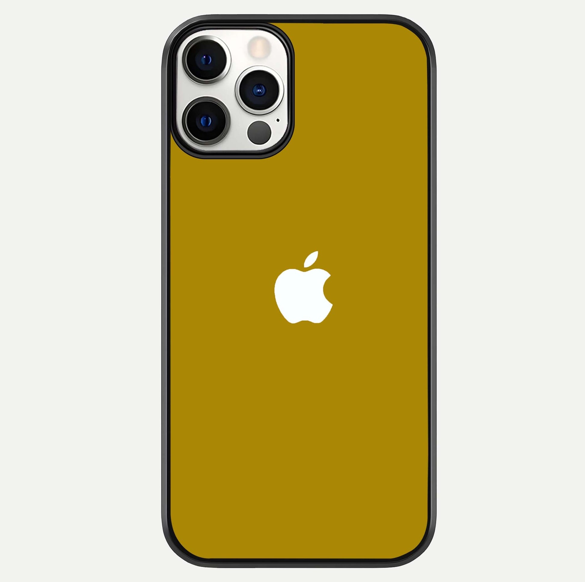 Golden Luxe Aura Glass Case For iPhone 12 Pro by Custom World