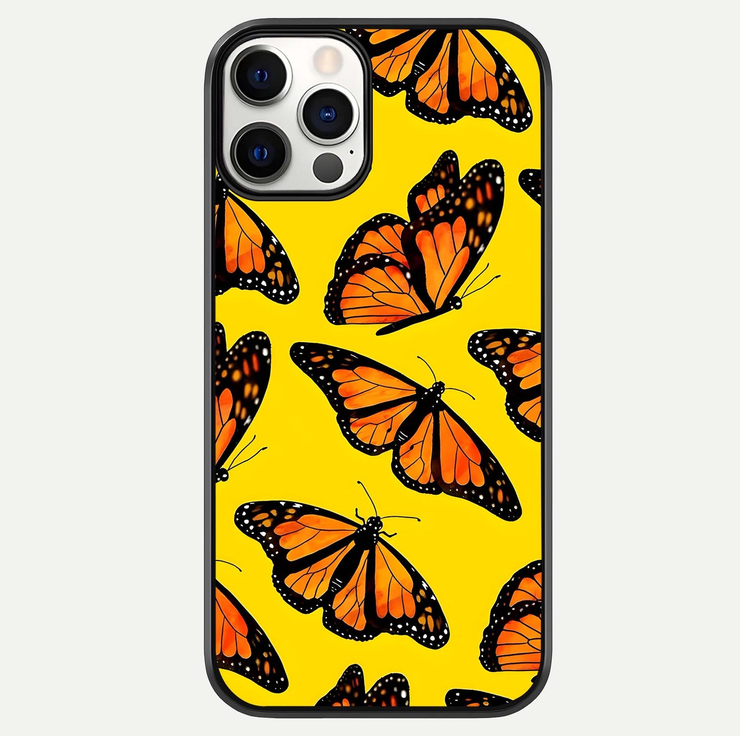 Golden Wing Flight Glass Case For iPhone 12 Pro by Custom World