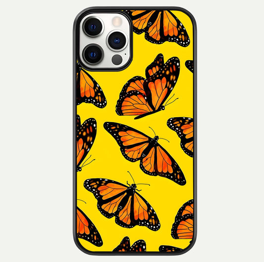 Golden Wing Flight Glass Case For iPhone 12 Pro by Custom World