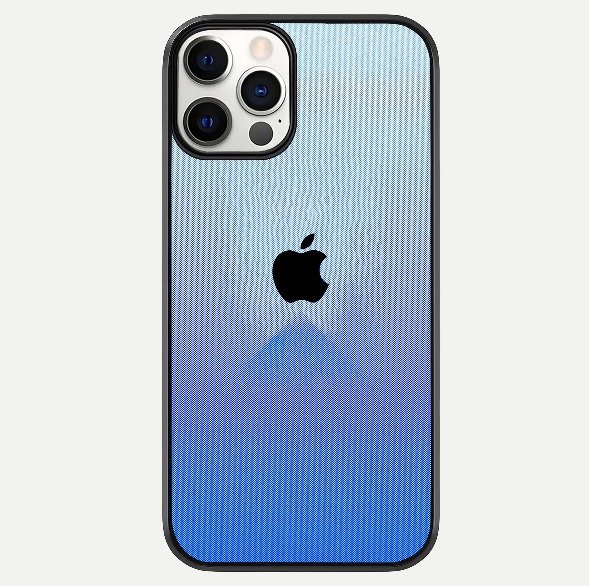 Gradient Apple Vibe Glass Case For iPhone 12 Mini by Custom World