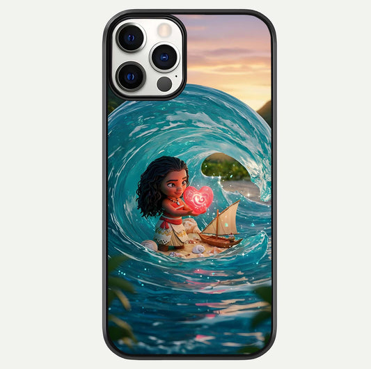 Heart of Ocean Glass Case For iPhone 12 Pro by Custom World