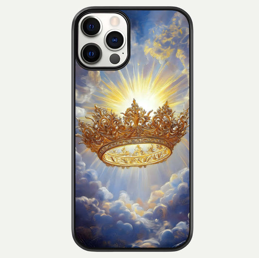 Heavenly Crown Light Glass Case For iPhone 12 Pro by Custom World