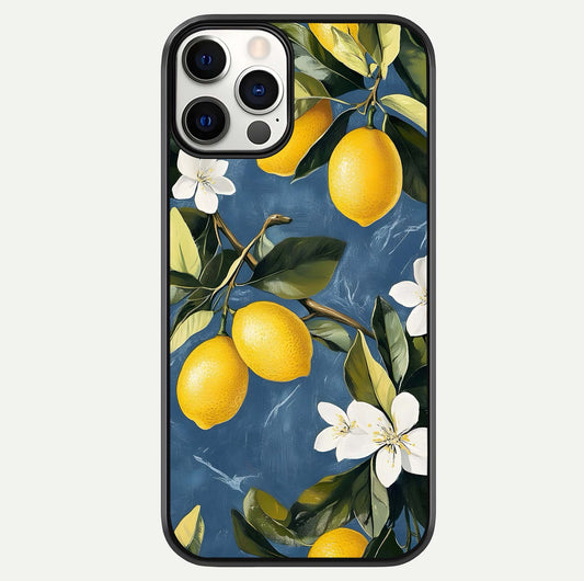 Lemon Dream Garden Glass Case For iPhone 12 Pro by Custom World