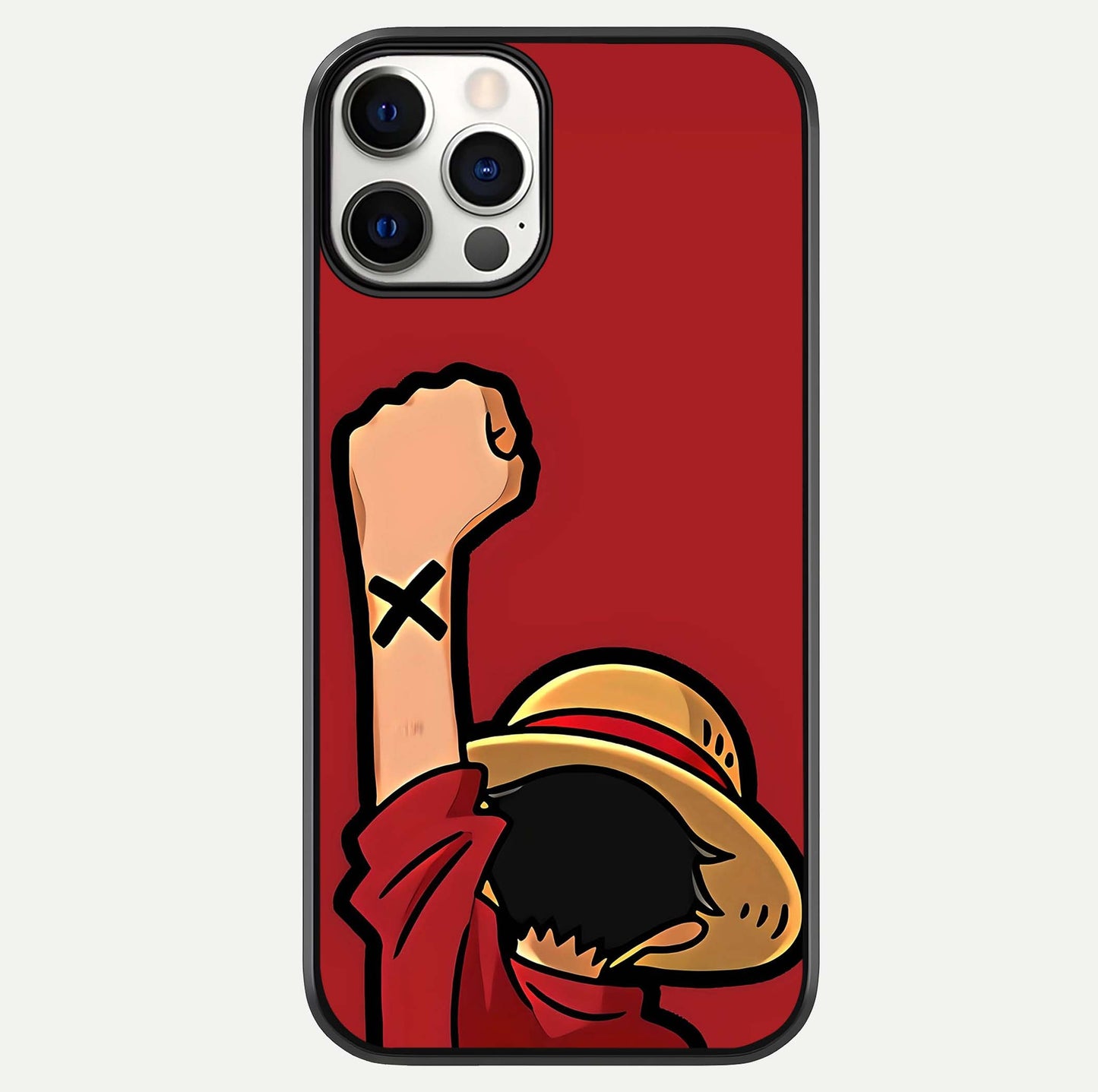 Luffy X Spirit Glass Case For iPhone 12 Pro by Custom World