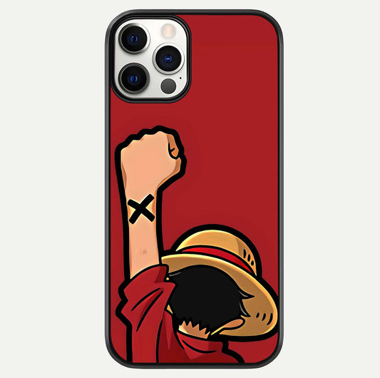 Luffy X Spirit Glass Case For iPhone 12 Pro by Custom World