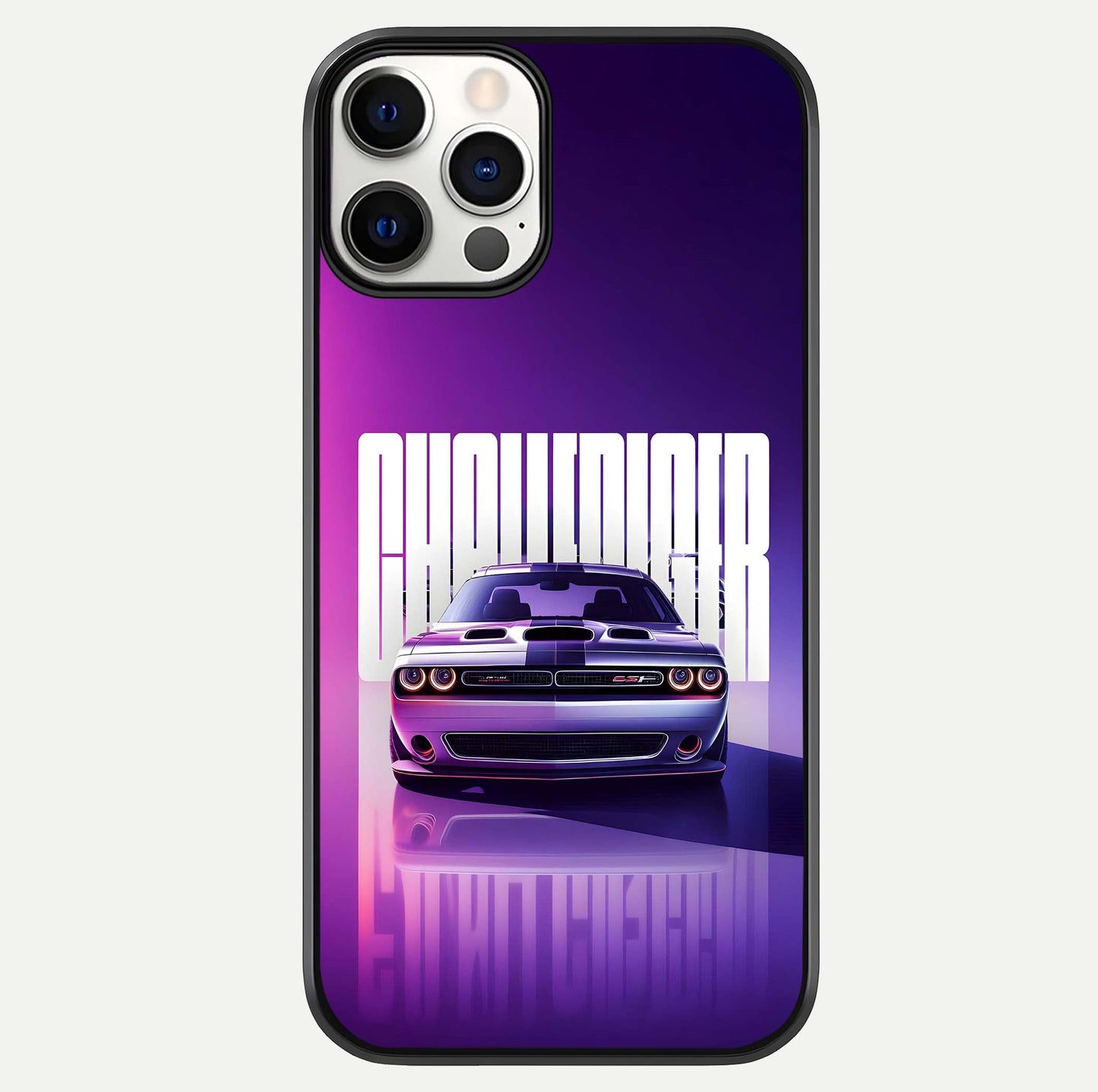 Midnight Muscle Ride Glass Case For iPhone 12 Pro by Custom World