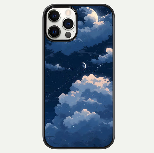 Moon Dream Haze Glass Case For iPhone 12 Pro by Custom World