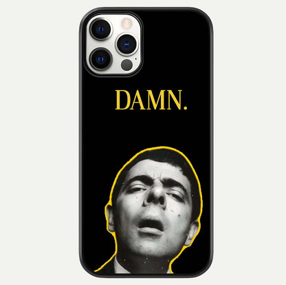 Mr Bean Damn Glass Case For iPhone 12 Pro by Custom World