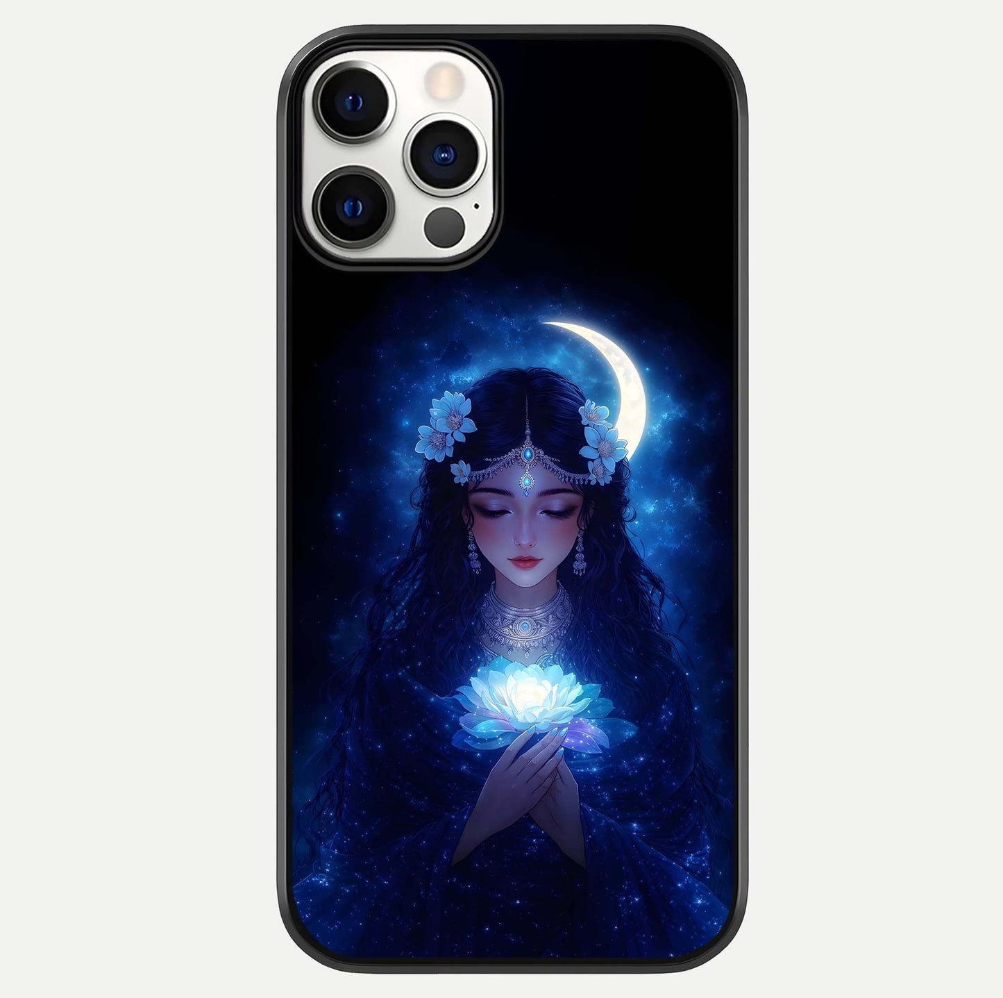 Mystic Moon Queen Glass Case For iPhone 12 Pro by Custom World